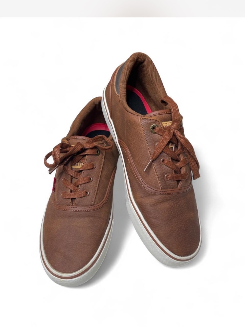 Levi’s Men’s Brown Low-Top Casual Sneakers • Size 11
